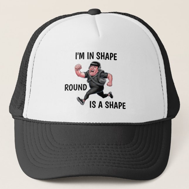 Gorra de un hombre que corre gracioso (Anverso)