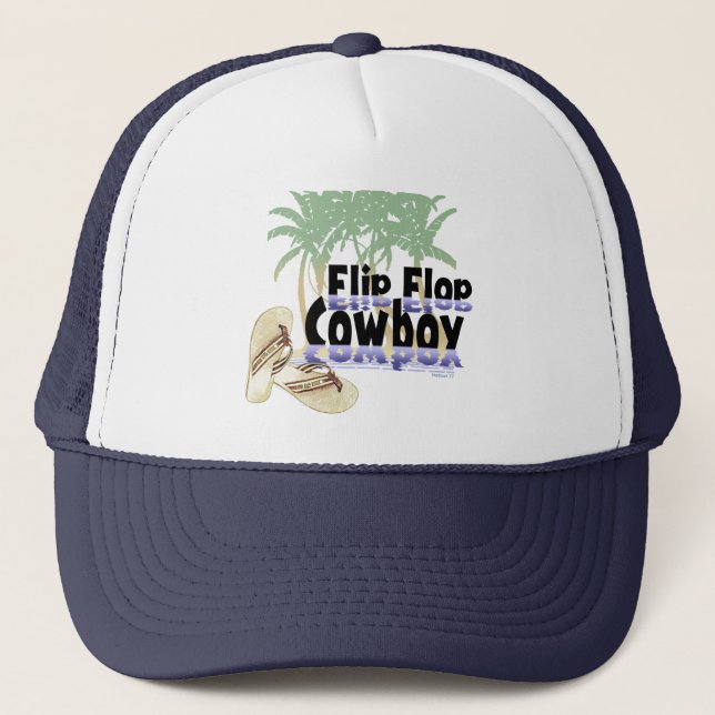 Gorra de vaquero del flip-flop (Anverso)