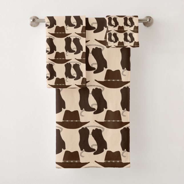 Gorra de Vaqueros del Oeste y Boots (In situ)