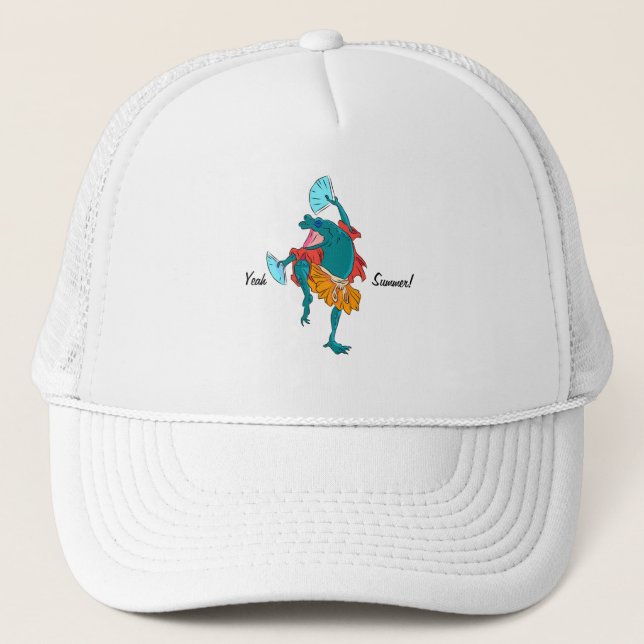 Gorra de verano de rana bailarina (Anverso)