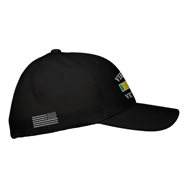 Gorra de veterano de HVietnam bordada (Derecha)