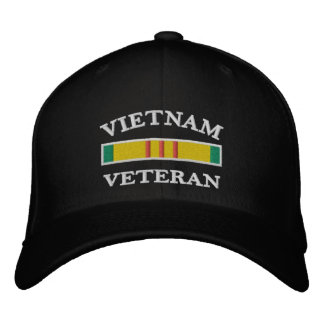 Gorra de veterano de Vietnam bordada