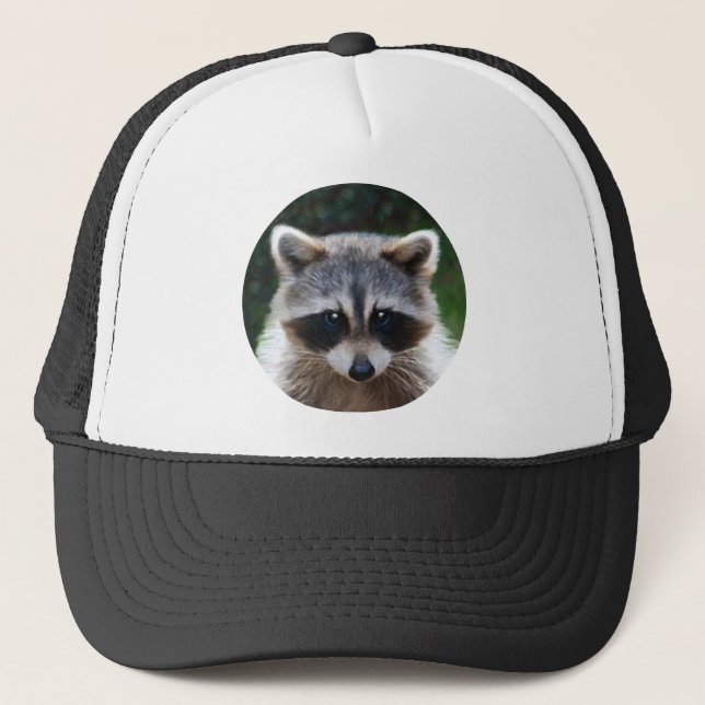 Gorra de vida silvestre Raccoon Wild Animals (Anverso)