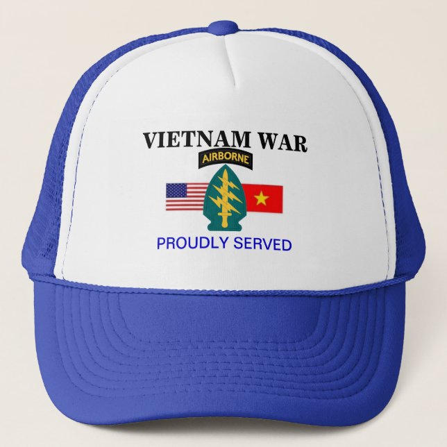 GORRA DE VIETNAM DE LAS FUERZAS ESPECIALES (Anverso)