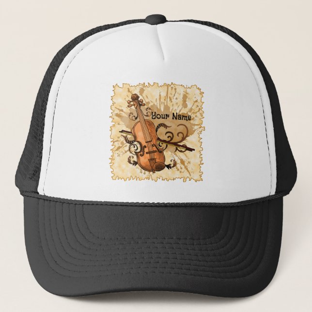 Gorra de violín de Swirl Music (Anverso)