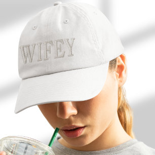Gorra de WIFEY Embroidered   Gorra de novia   Gorr