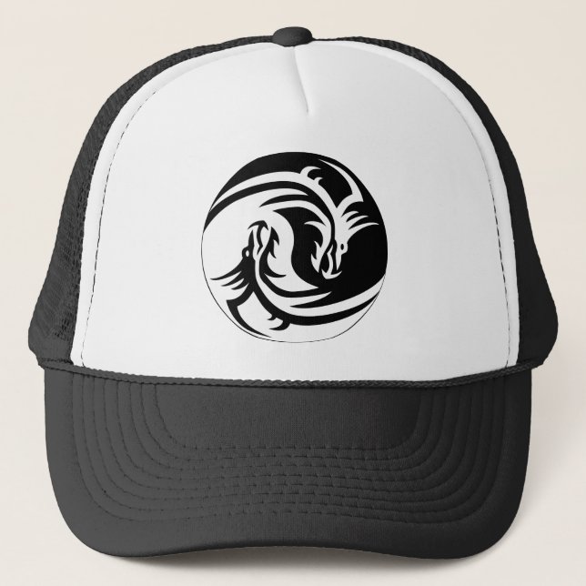 Gorra de Yin Yang del dragón (Anverso)