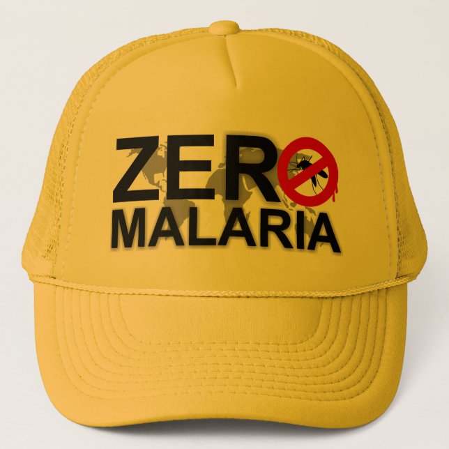 Gorra de ZeroMalaria (Anverso)