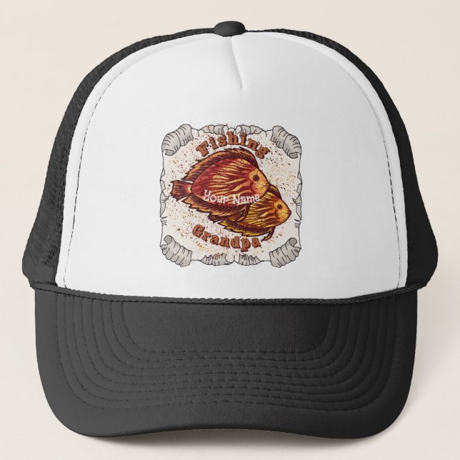 Gorra del abuelo pesquero (Anverso)