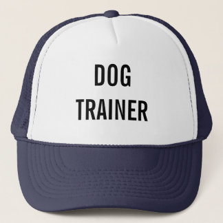 Gorra del "adiestrador de perros"