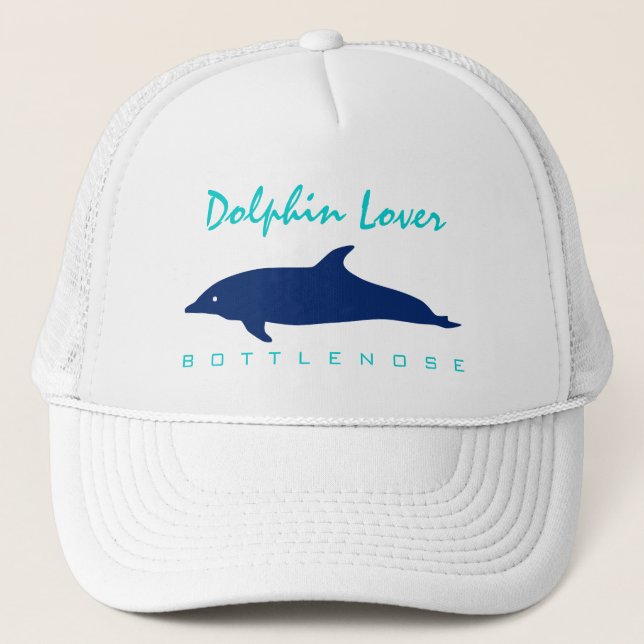 Gorra del amante del delfín de Bottlenose (Anverso)