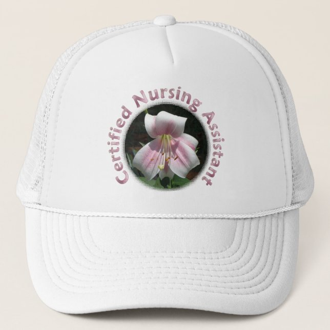 Gorra del ayudante de la enfermería certificada (Anverso)