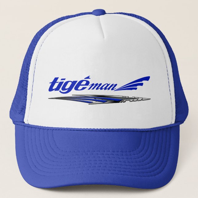 Gorra del azul del hombre de Tige (Anverso)