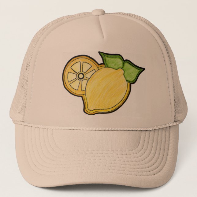 Gorra del Bosquejo-Logotipo de Lemonawsome (Anverso)