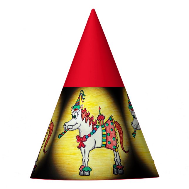 Gorra del caballo de cumpleaños gracioso (Anverso)
