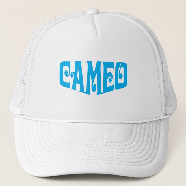 Gorra del camafeo con el logotipo azul (Anverso)