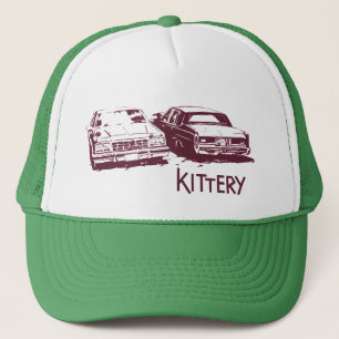 Gorra del camionero - coches del vintage de