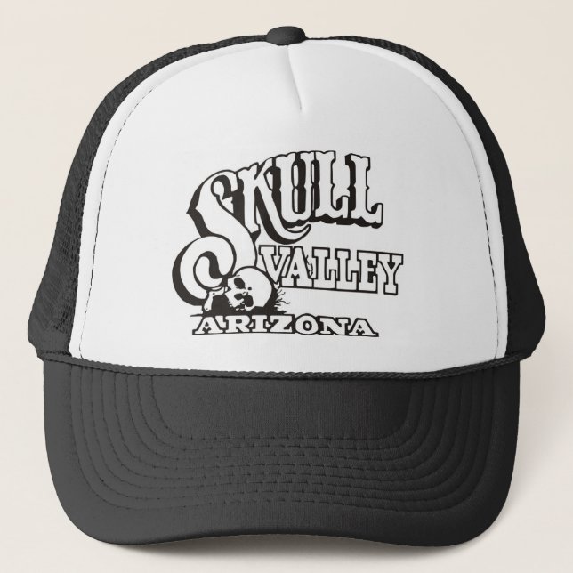 Gorra del camionero con el valle del cráneo, (Anverso)