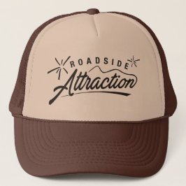 Gorra del camionero con logotipo de atracción por 
