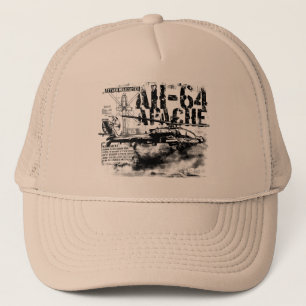 Gorra del camionero de AH-64 Apache