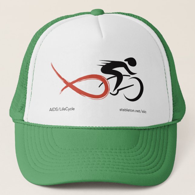 Gorra del camionero de AIDS/LifeCycle (Anverso)