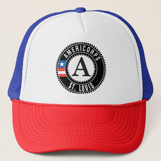 Gorra del camionero de AmeriCorps St. Louis - (Anverso)