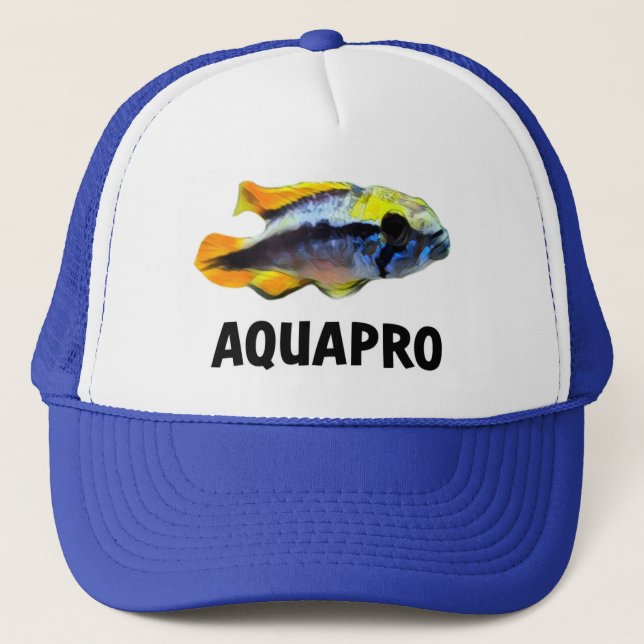 Gorra del camionero de AQUAPROS Apisto (Anverso)