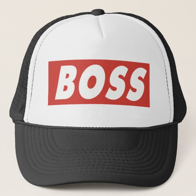 Gorra del camionero de BOSS (Anverso)