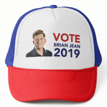 Gorra del camionero de Brian Jean del voto
