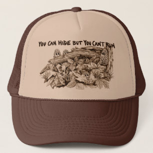 Gorra del camionero de Brown de la seta de la
