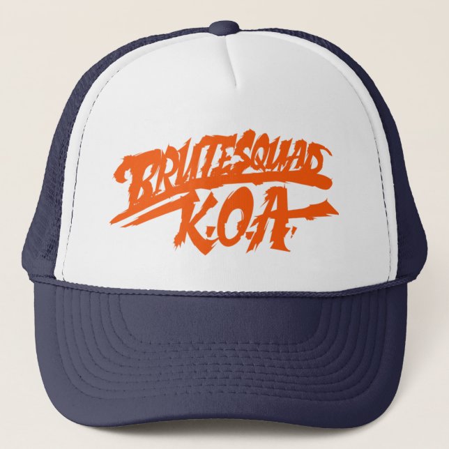 Gorra del camionero de Brutesquad KOA (Anverso)