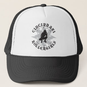 Gorra del camionero de Cincinnati Rollergirls