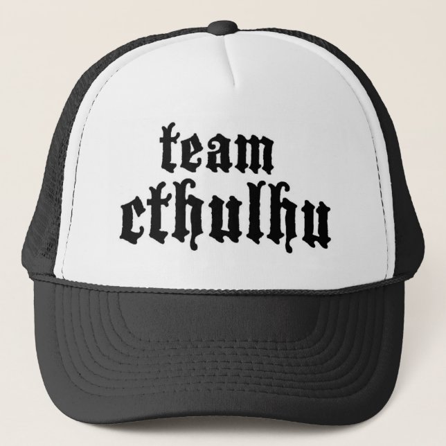 Gorra del camionero de Cthulhu del equipo (Anverso)
