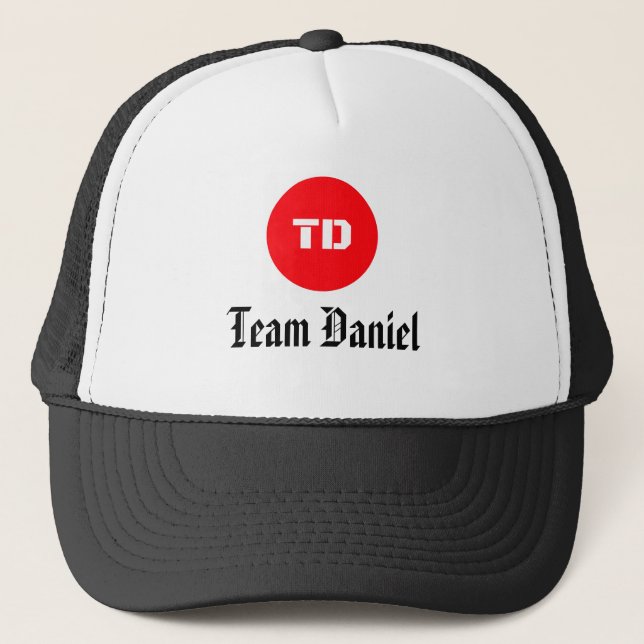 Gorra del camionero de Daniel del equipo (Anverso)