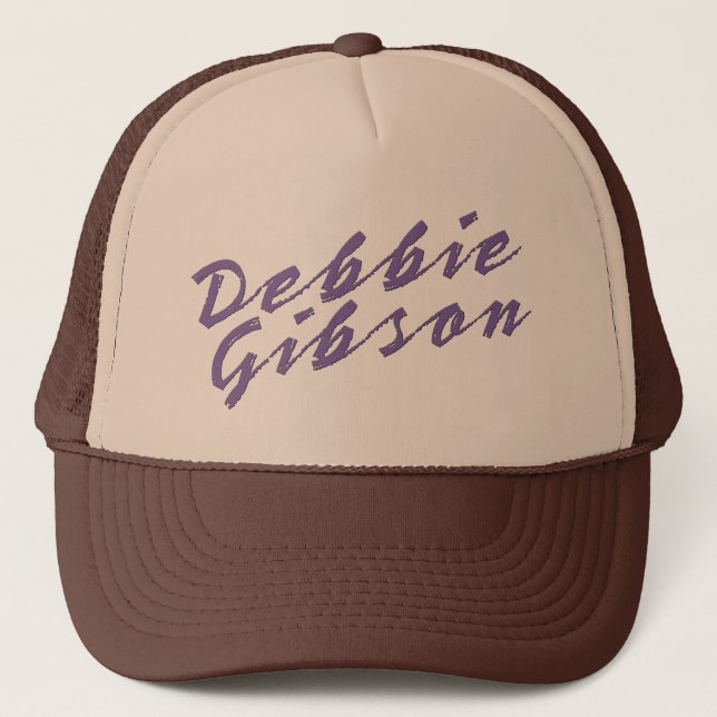 Gorra del camionero de Debbie Gibson (Anverso)