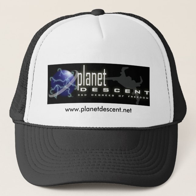 Gorra del camionero de Descet del planeta (Anverso)