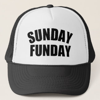 Gorra del camionero de domingo Funday