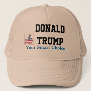 Gorra del camionero de Donald Trump con la muestra