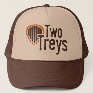 Gorra del camionero de dos Treys