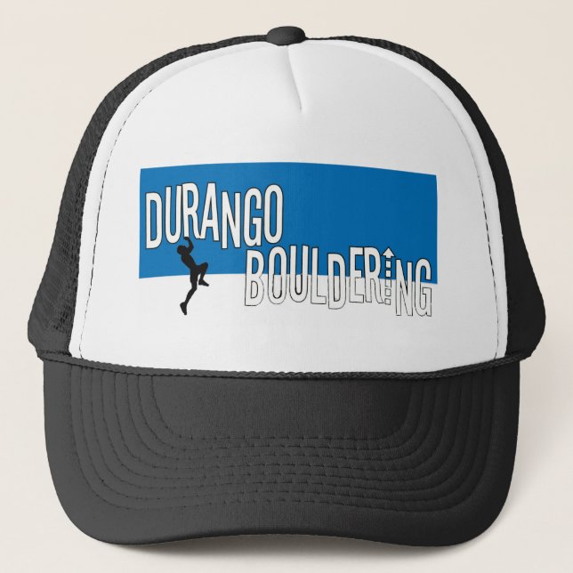 Gorra del camionero de Durango Bouldering (Anverso)