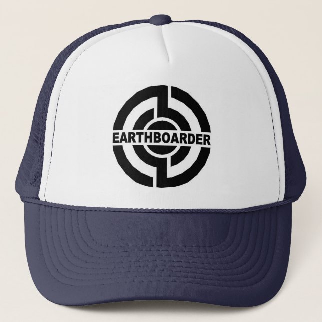 Gorra del camionero de Earthboarder de la edición (Anverso)