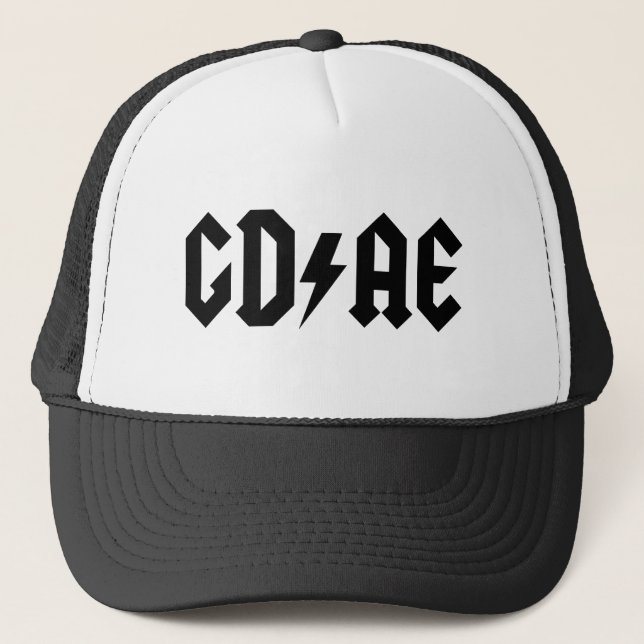 Gorra del camionero de GD/AE (Anverso)