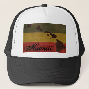 Gorra del camionero de Hawaii Rasta