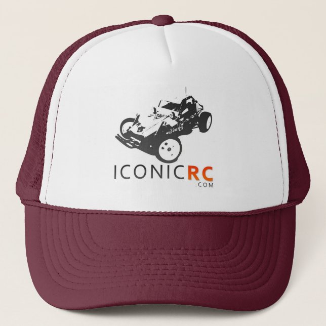 Gorra del camionero de IconicRC - marrón (Anverso)
