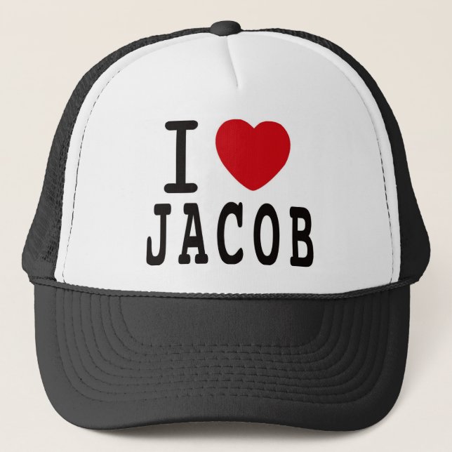 Gorra del camionero de Jacob Latimore "amo a (Anverso)