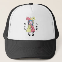 Gorra del camionero de Kawaii Usagi