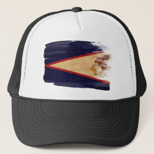 Gorra del camionero de la bandera de American
