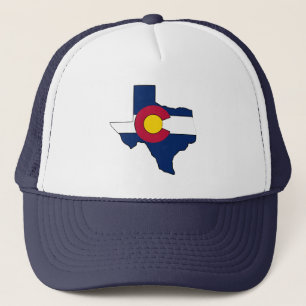 Gorra del camionero de la bandera de Colorado del