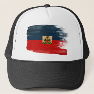 Gorra del camionero de la bandera de Haití