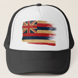 Gorra del camionero de la bandera de Hawaii